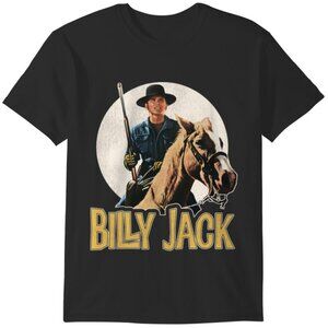 Billy Jack Classic Retro Western Movie Icon Graphic Collector Fan Casual T-Shirt